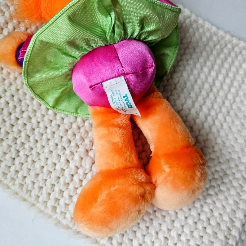 Vintage 1997 Sesame Street Zoe Plush TYCO 12” Super Muppet Rare Toy